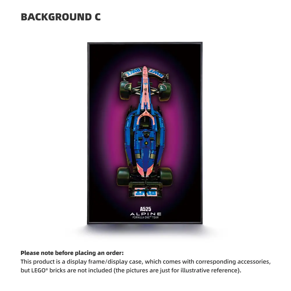 CADA Display Frame for BWT ALPINE A525 F1 Car - Image 3
