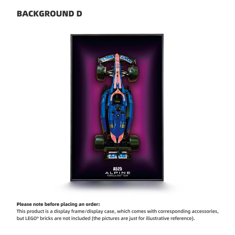 CADA Display Frame for BWT ALPINE A525 F1 Car - Image 4