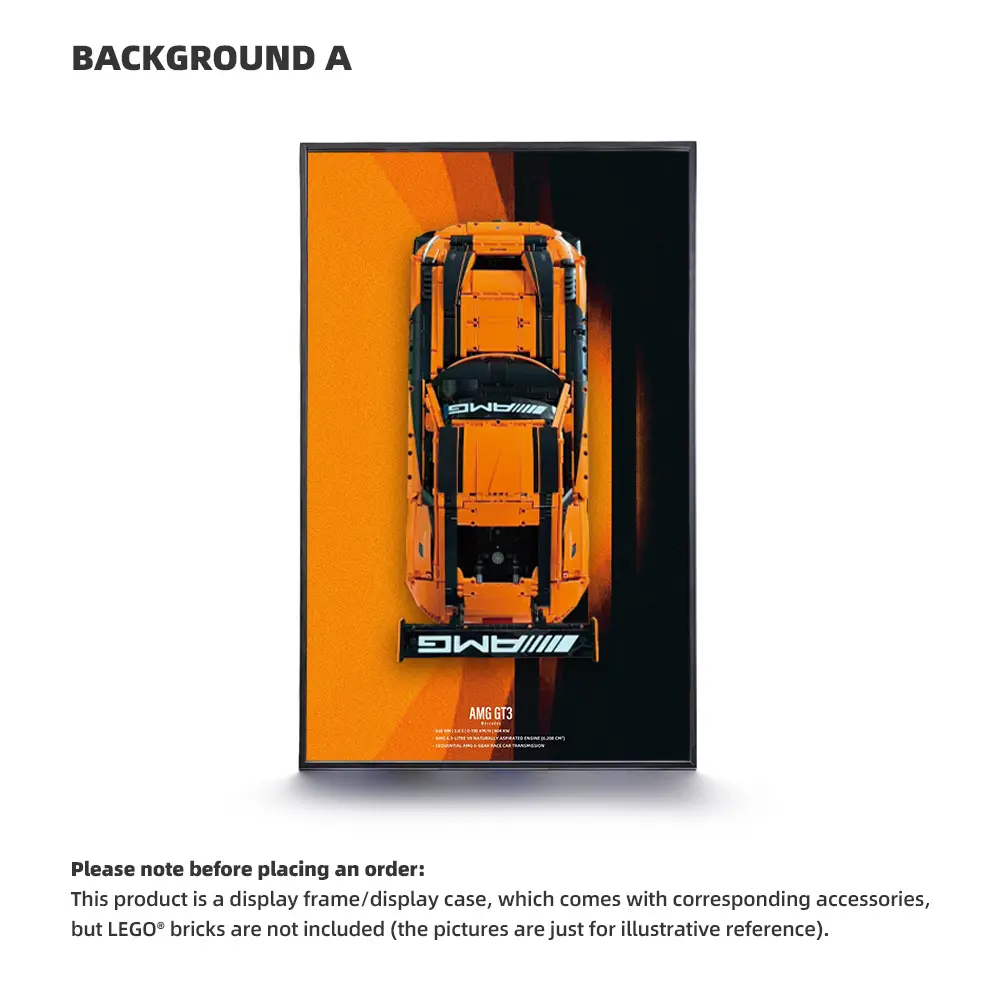 CADA Display Frame for Master 1:8 Mercedes-f GT3 C64008W