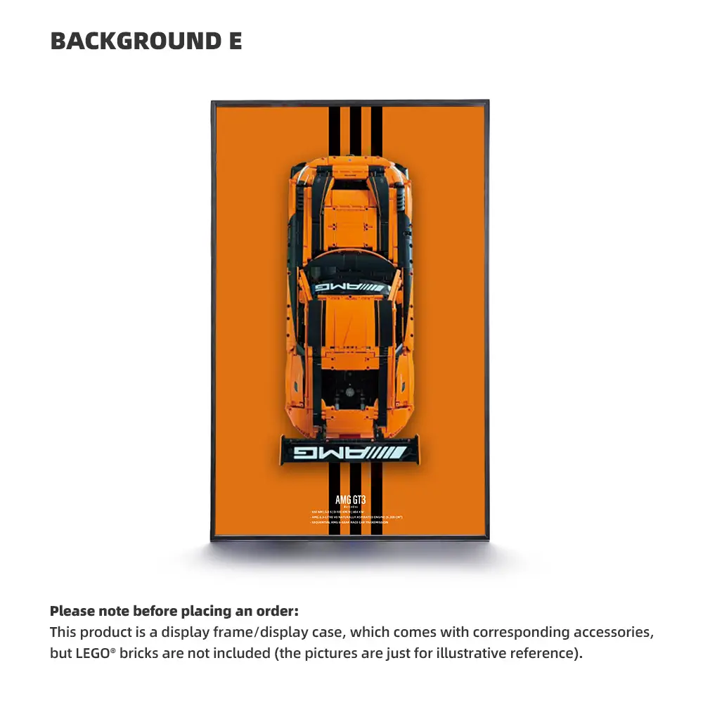 CADA Display Frame for Master 1:8 Mercedes-f GT3 C64008W - Image 12