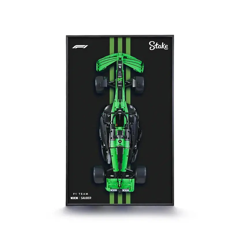CADA Display Frame for KICK SAUBER C44– Wall-Mounted - Image 4