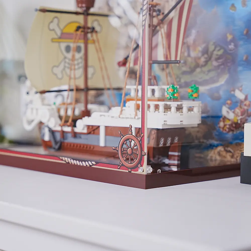 LEGO Display Case for The Going Merry Pirate Ship (75639) - Image 6