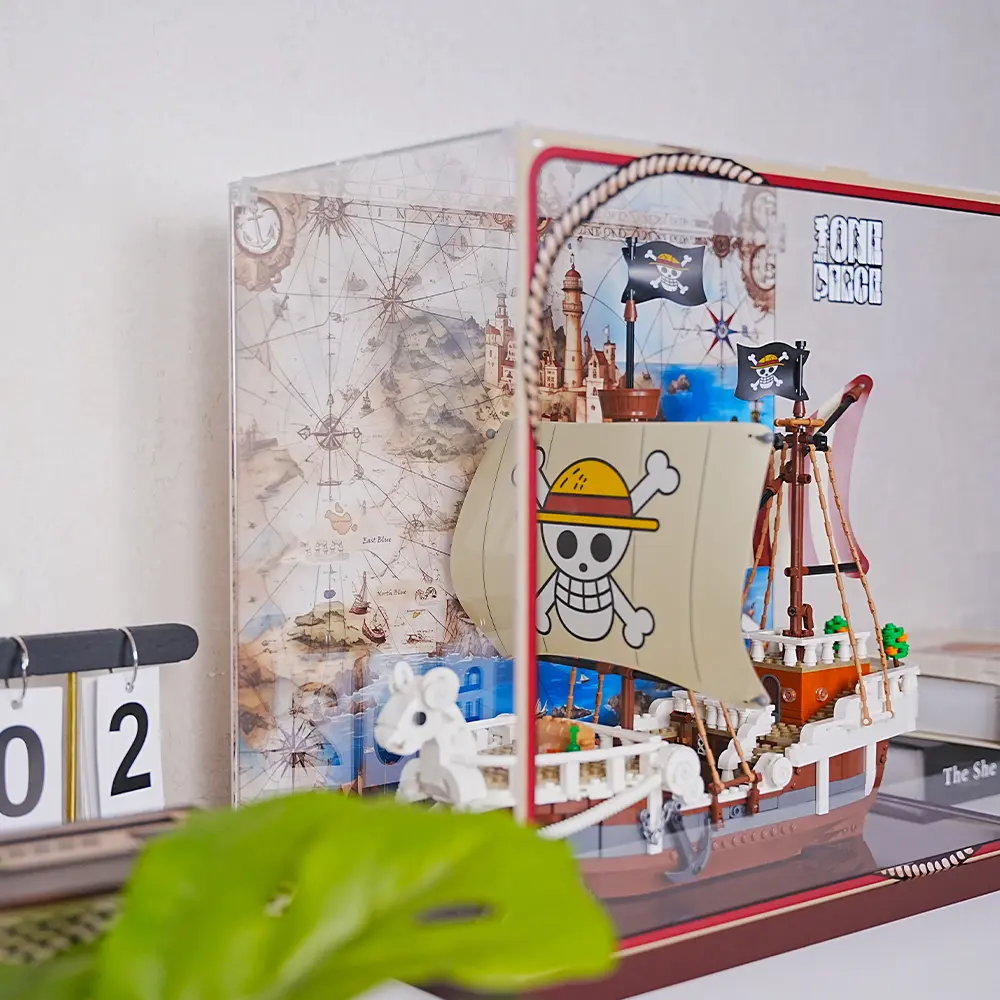 LEGO Display Case for The Going Merry Pirate Ship (75639) - Image 8