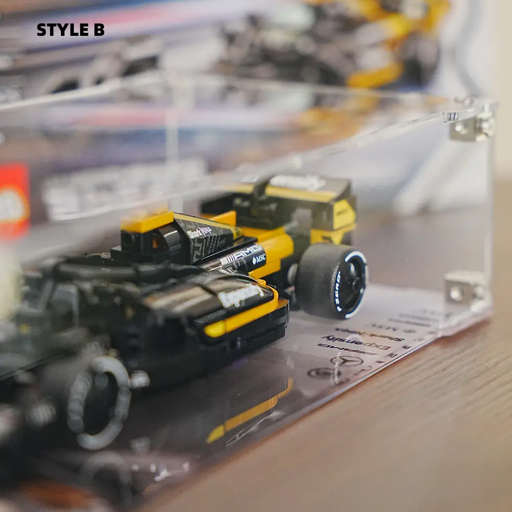 LEGO F1 Display Acrylic Case for APXGP Team Race Car from The Movie (77252) - Image 14
