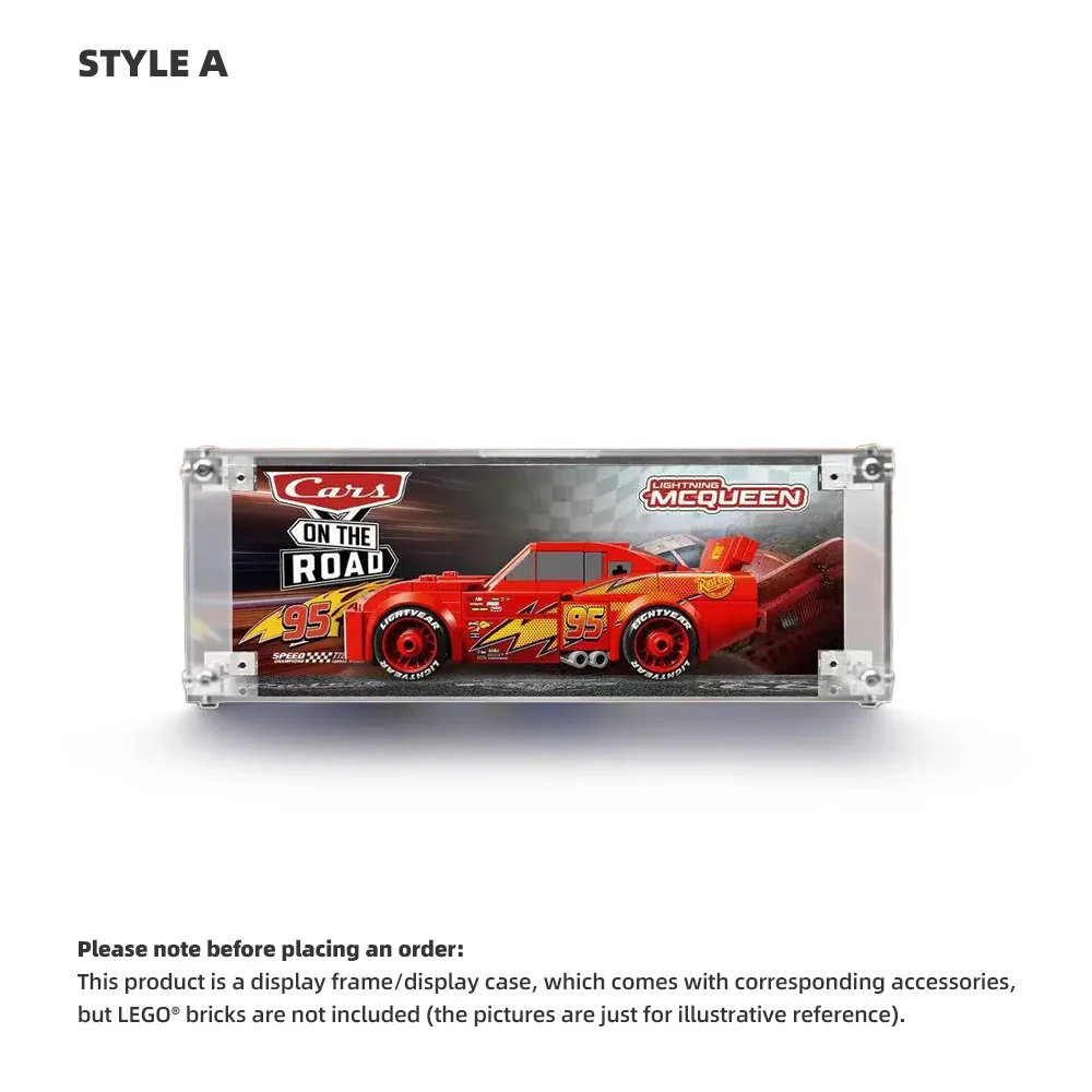 LEGO Display Case for Lightning McQueen (77255)