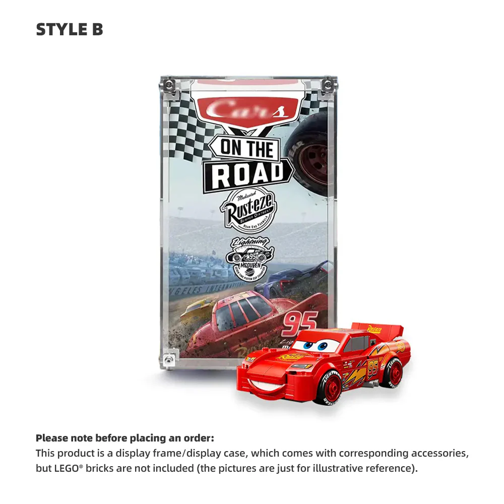 LEGO Display Case for Lightning McQueen (77255) - Image 2