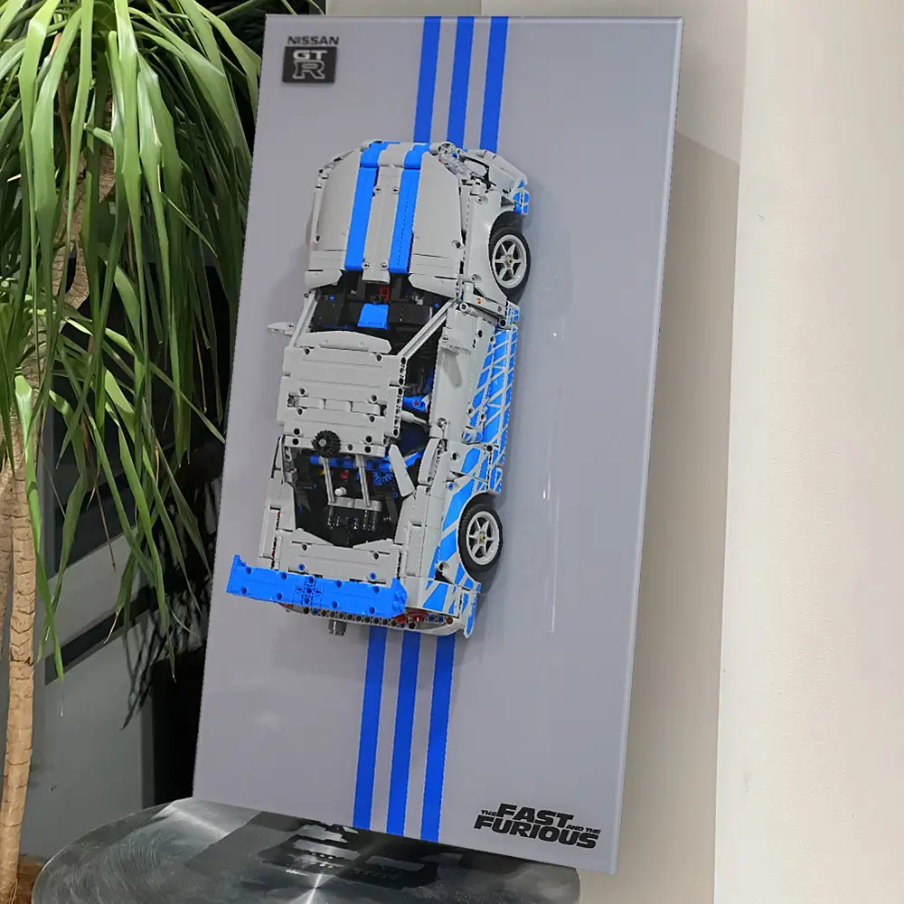LEGO Display Frame for Fast & Furious Displayed in a FLOATING Style - Image 4