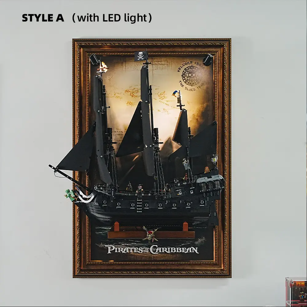 LEGO Display Frame for Captain Jack Sparrow's Pirate Ship (10365) - Image 9
