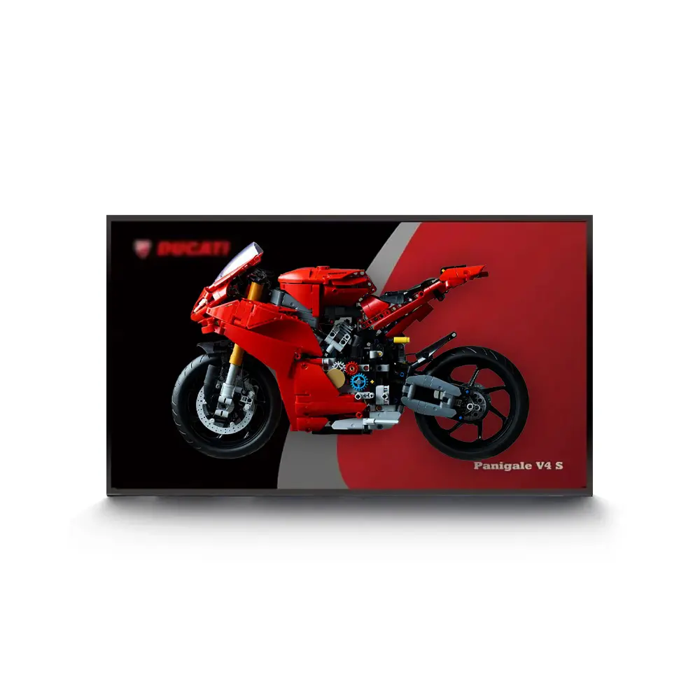 LEGO Display Frame for Ducati Panigale V4 S Motorcycle (42202)