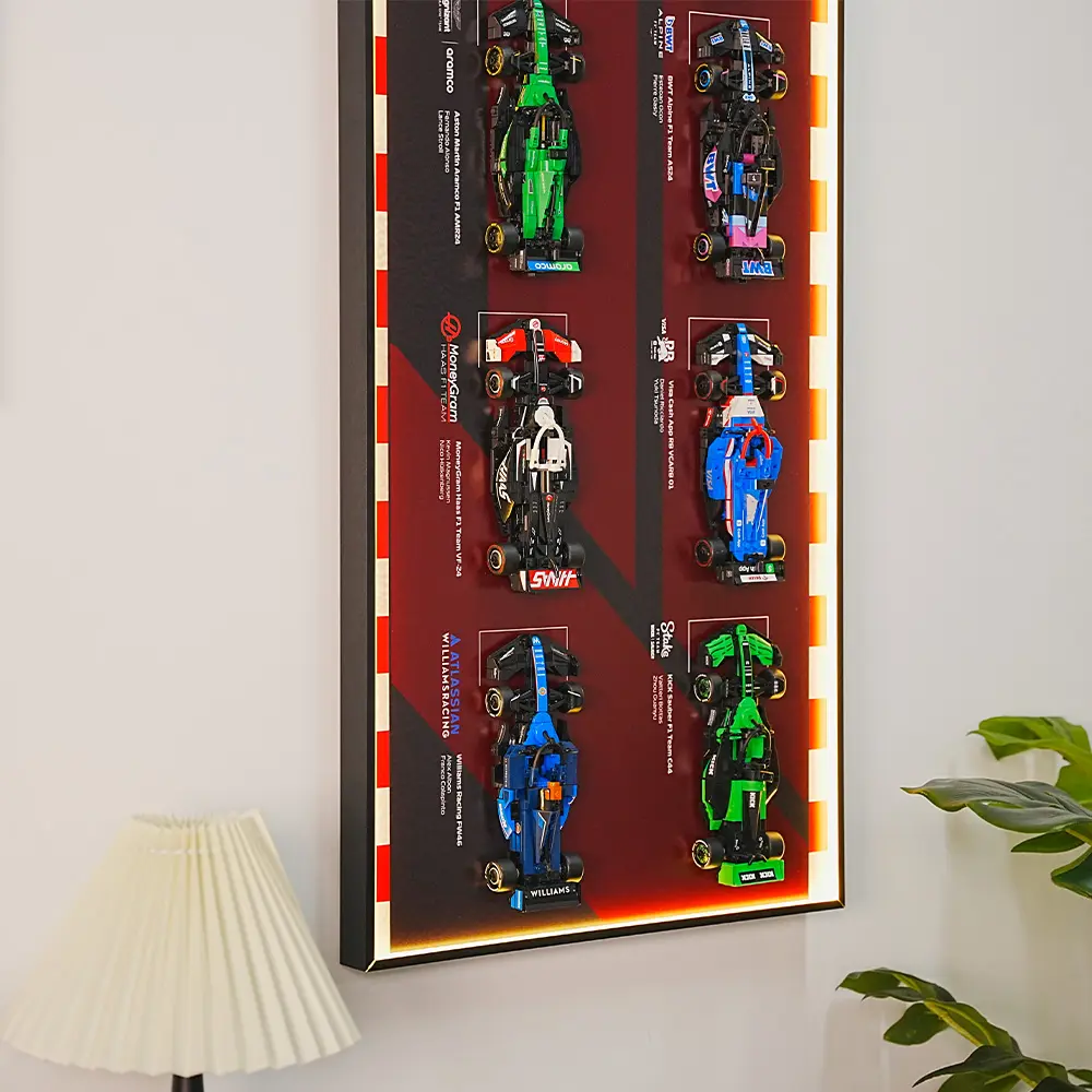 LEGO F1 Display Frame for Speed Champions series 2025 PLUS race style - Image 3