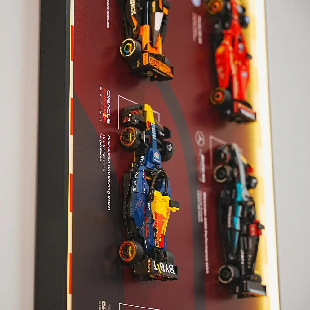 LEGO F1 Display Frame for Speed Champions series 2025 PLUS race style - Image 4