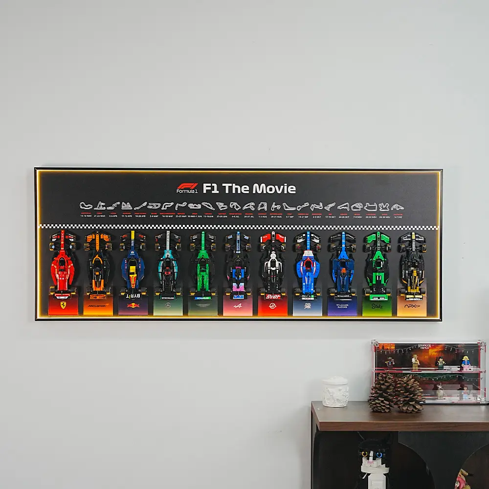 LEGO F1 Display  Frame for Speed Champions Series The Movie - Image 11