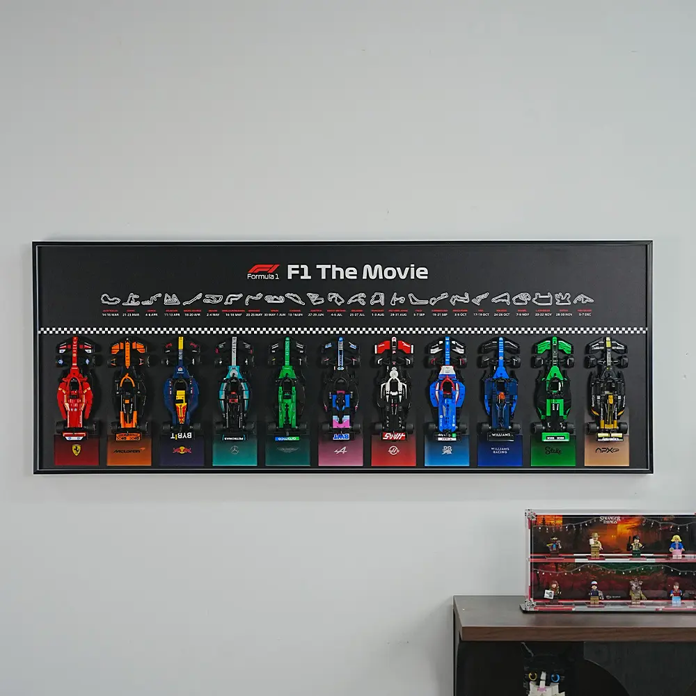 LEGO F1 Display  Frame for Speed Champions Series The Movie - Image 3