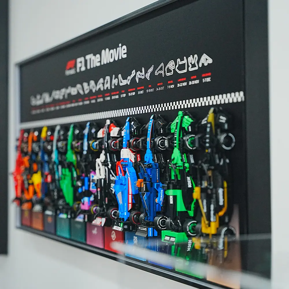 LEGO F1 Display  Frame for Speed Champions Series The Movie - Image 4
