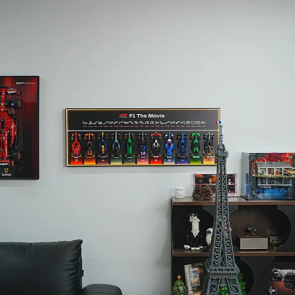LEGO F1 Display  Frame for Speed Champions Series The Movie - Image 6