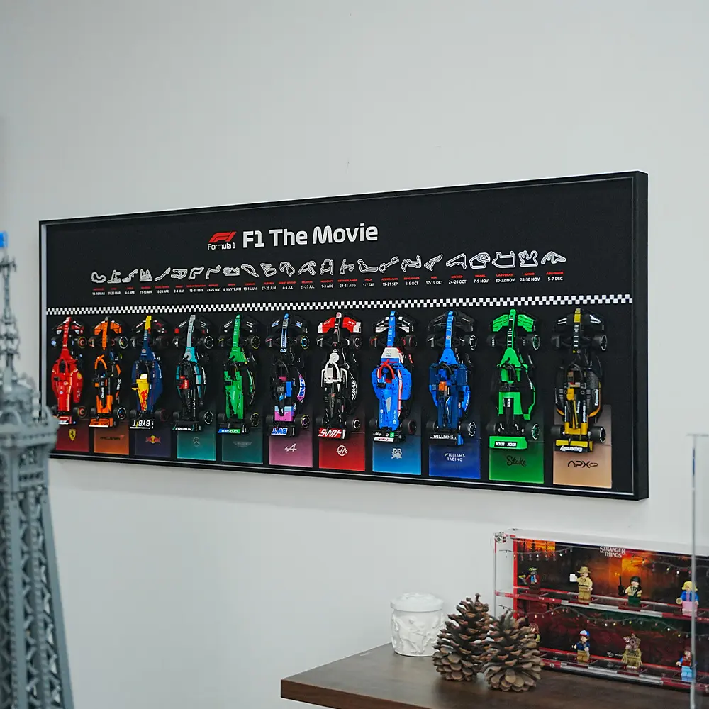LEGO F1 Display  Frame for Speed Champions Series The Movie - Image 8