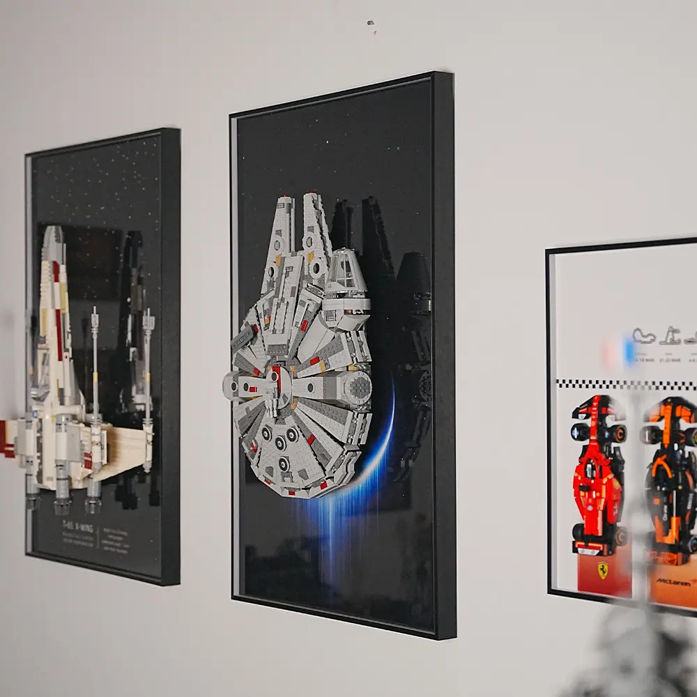LEGO Display Frame for STAR WARS Millennium Falcon (75257/7965/75105/75121/4504) - Image 13