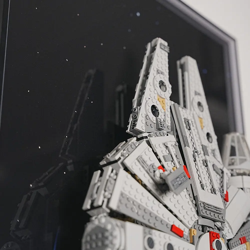 LEGO Display Frame for STAR WARS Millennium Falcon (75257/7965/75105/75121/4504) - Image 9