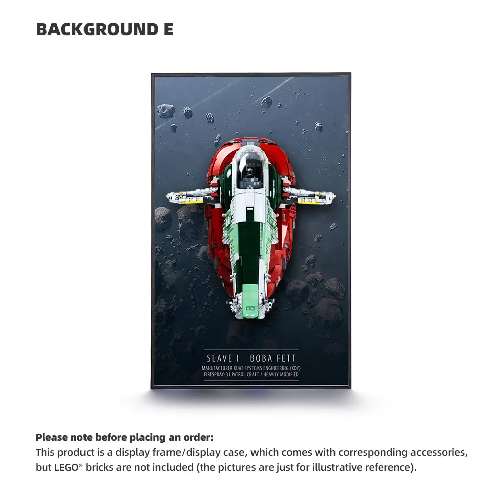 LEGO Display Frame for  STAR WARS Slave I (75060) - Image 5