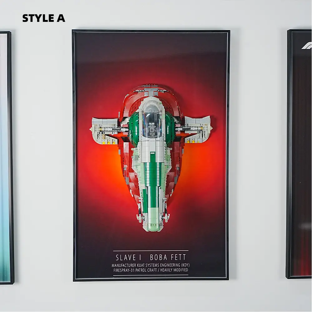 LEGO Display Frame for  STAR WARS Slave I (75060) - Image 6