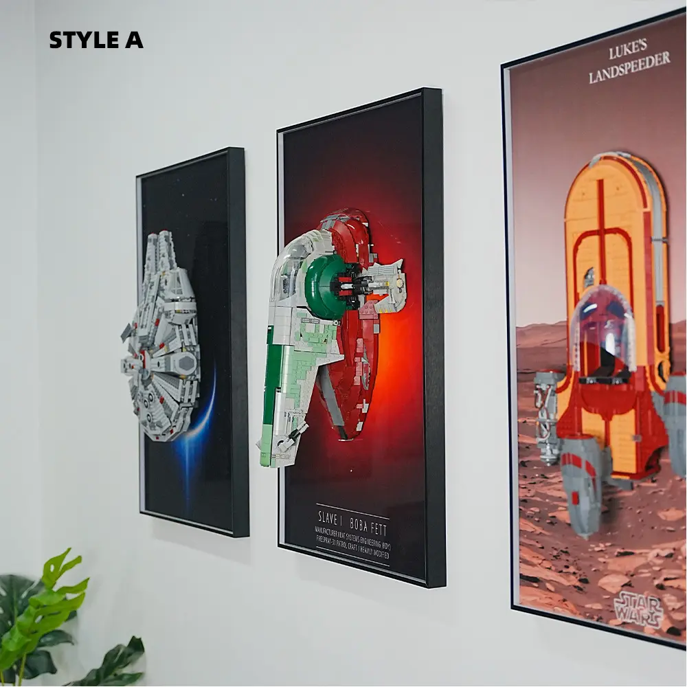 LEGO Display Frame for  STAR WARS Slave I (75060) - Image 9