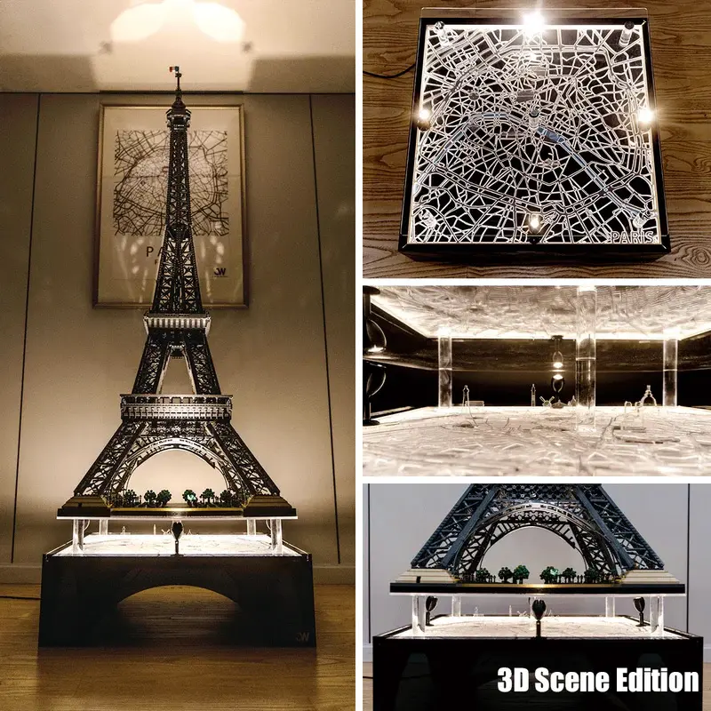 LEGO Display Base for ICONS Eiffel Tower Floating Lighted (10307) - Image 2