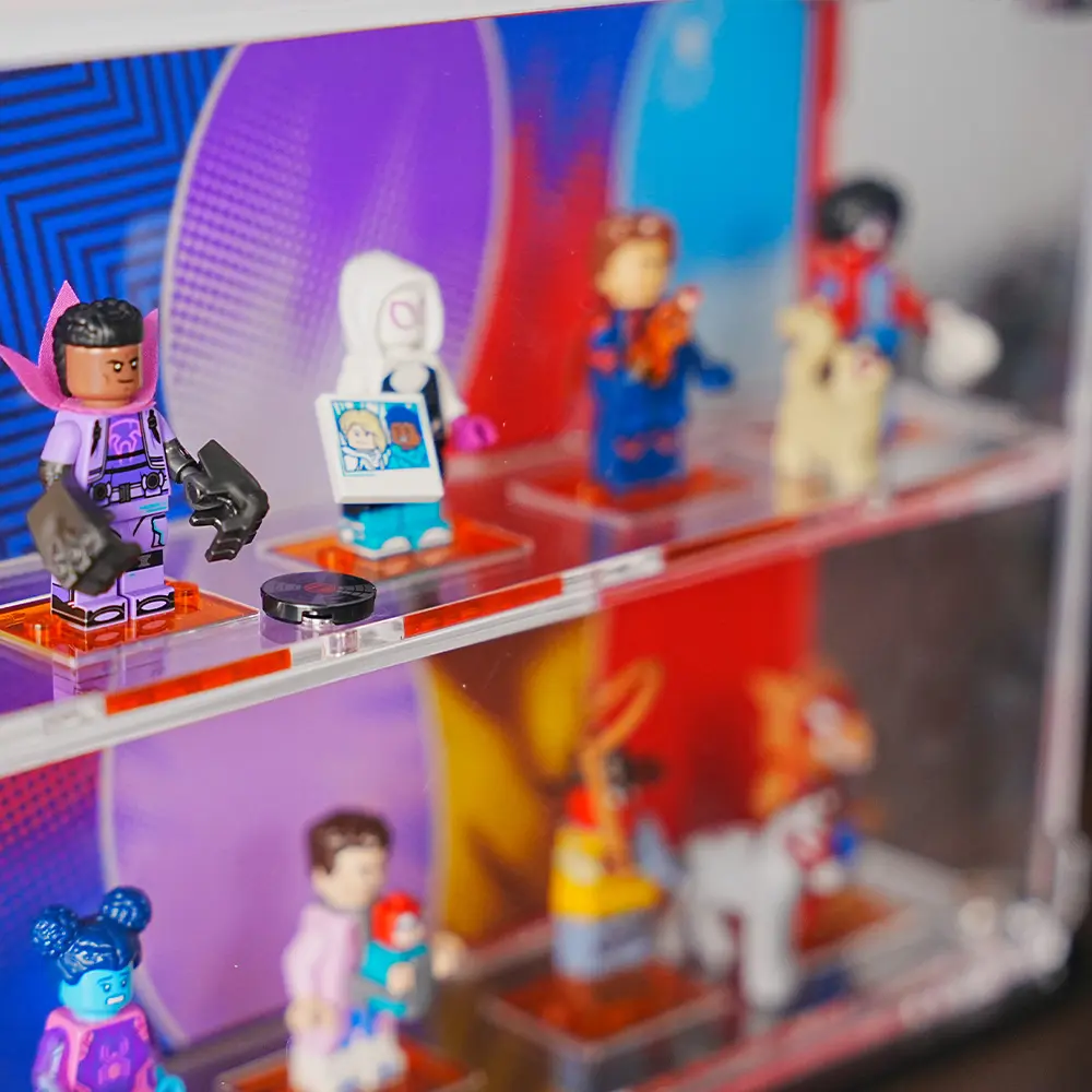 LEGO Display Case for Spider-Man: Across the Spider-Verse Minifigures (71050) - Image 9