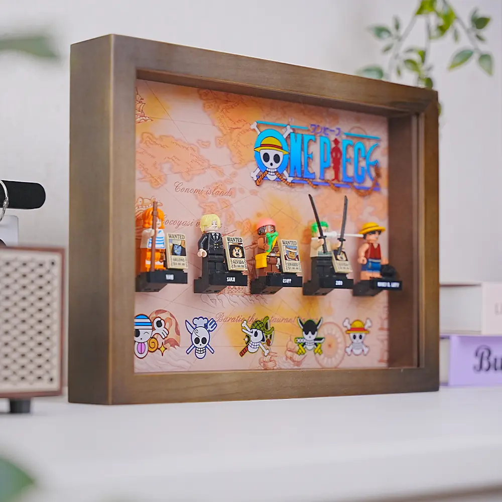 LEGO Display Case for The Going Merry Pirate Ship Minifigures (75639) - Image 3