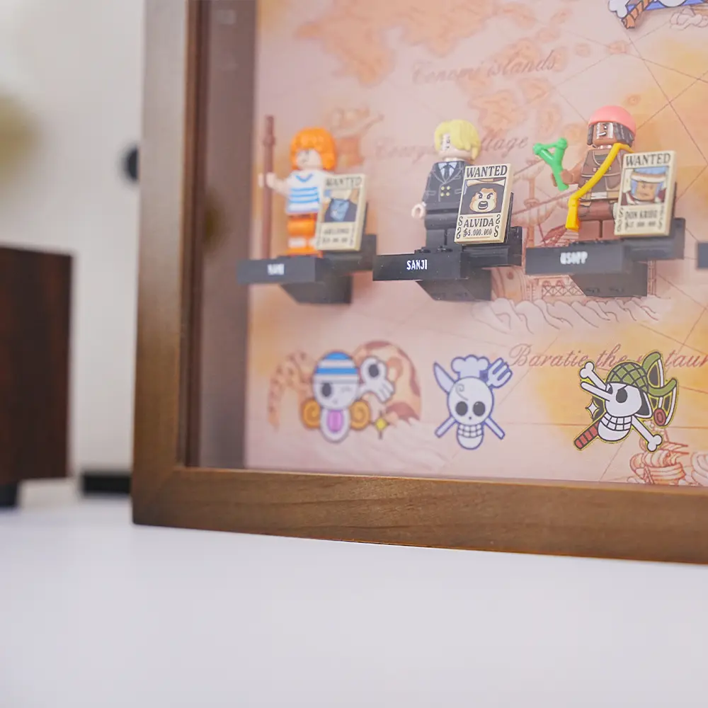 LEGO Display Case for The Going Merry Pirate Ship Minifigures (75639) - Image 5