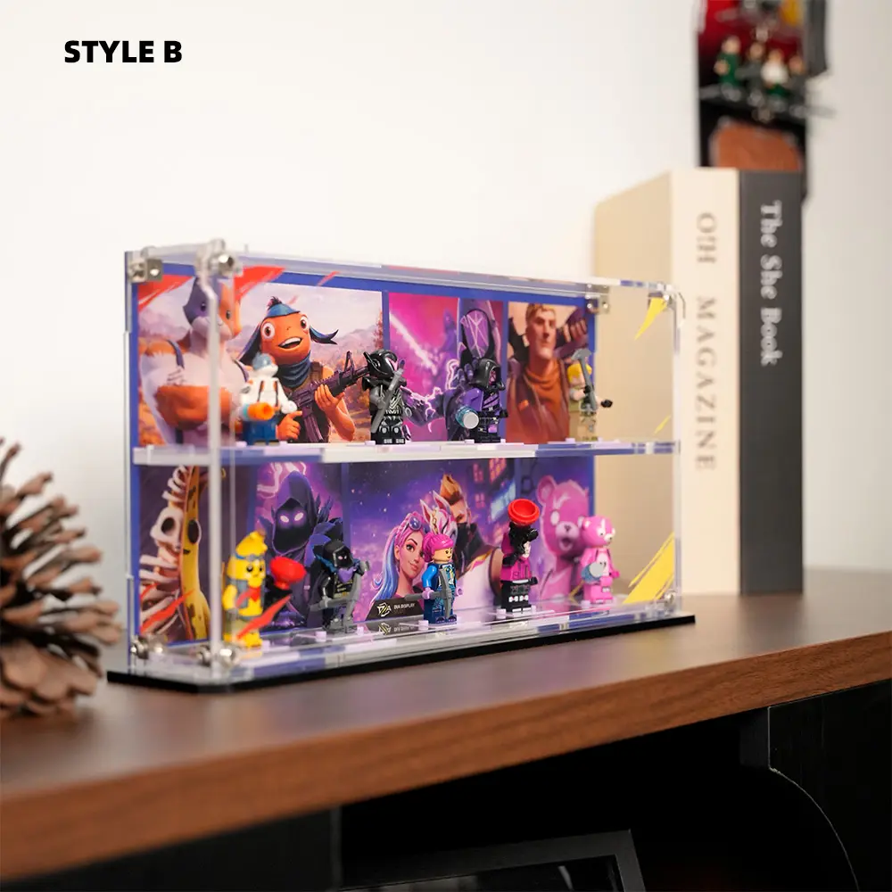 LEGO Display Acrylic Case for Battle Bus Minifigures(77073) - Image 13