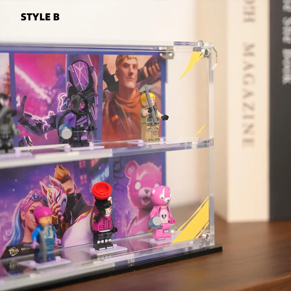 LEGO Display Acrylic Case for Battle Bus Minifigures(77073) - Image 14