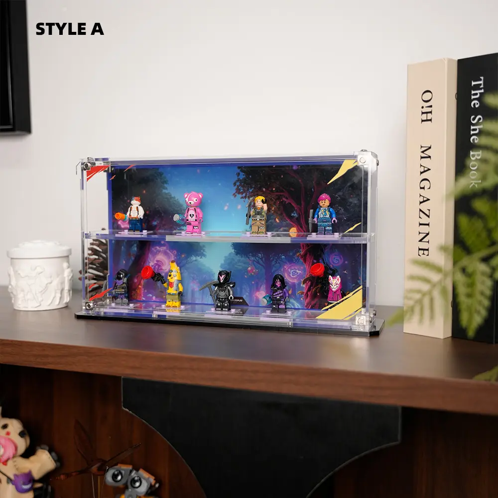 LEGO Display Acrylic Case for Battle Bus Minifigures(77073) - Image 9