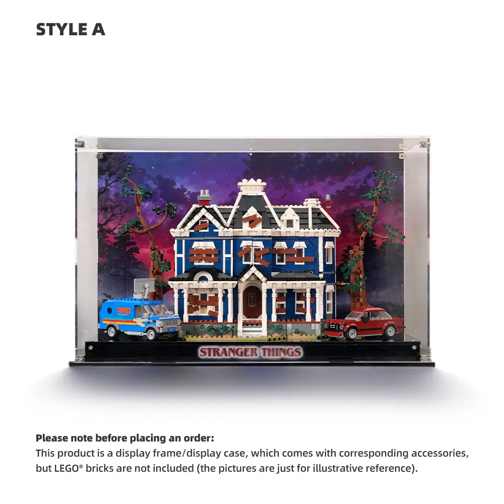 [pre-sale](Shipment in~15 days after order)LEGO Display Acrylic Case for Stranger Things: The Creel House (11370)