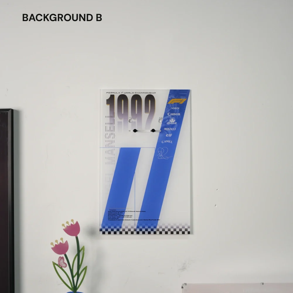 LEGO Display Acrylic Frame for Icons: F1 Legends (10330, 10353, 11375) - Image 12