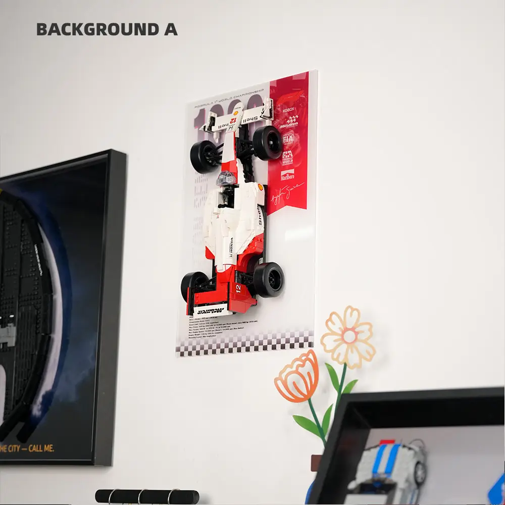 LEGO Display Acrylic Frame for Icons: F1 Legends (10330, 10353, 11375) - Image 6