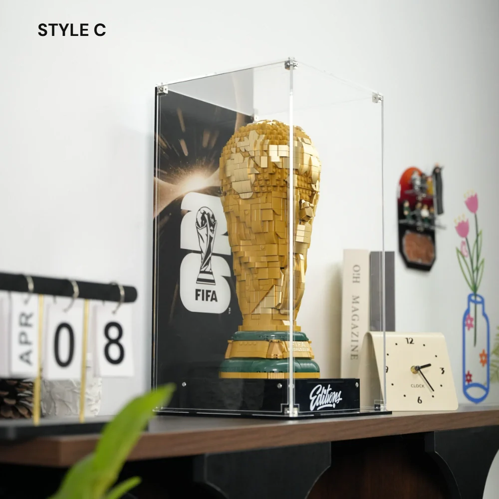 Acrylic Display Case for LEGO® Editions FIFA World Cup Official Trophy (43020) - Image 13