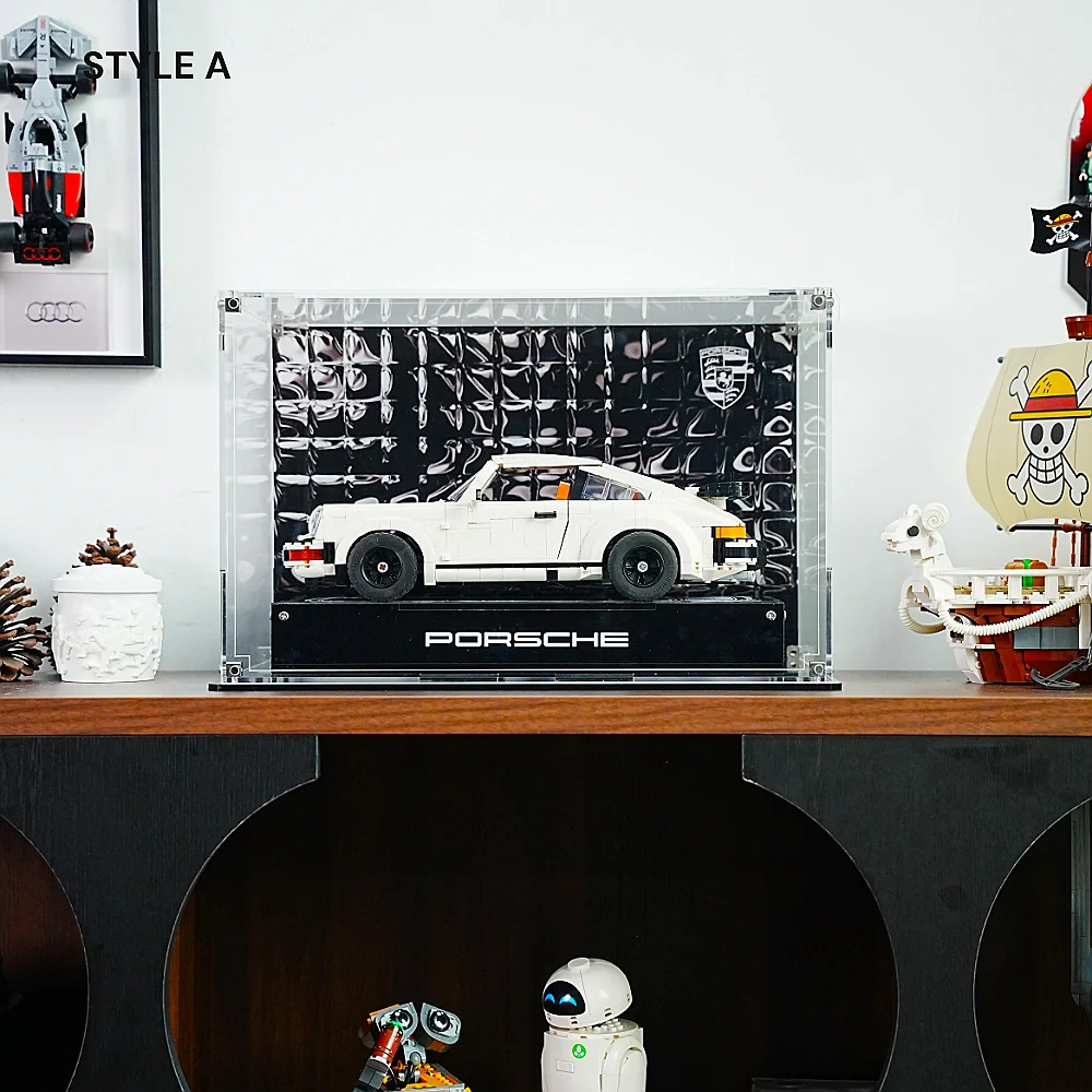 Acrylic Display Case for LEGO® Icons Porsche 911 (10295) - Image 4
