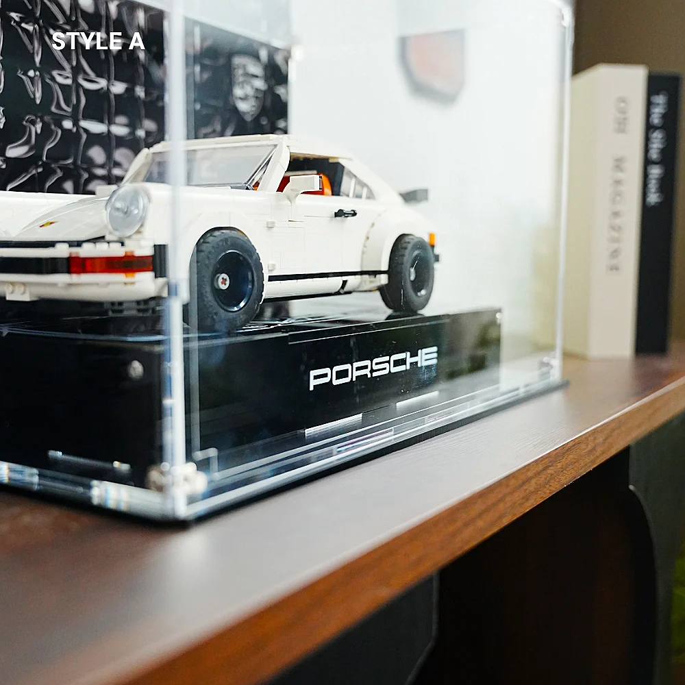 Acrylic Display Case for LEGO® Icons Porsche 911 (10295) - Image 7