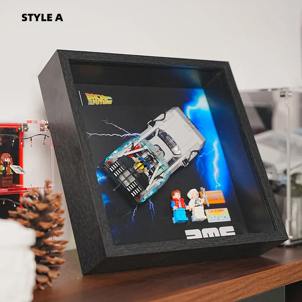 LEGO Display Case for Time Machine from Back to the Future(77256) - Image 4