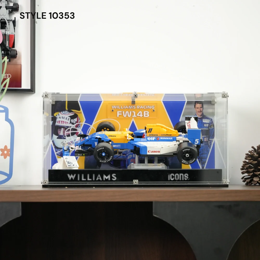 LEGO Display Case for Icons: F1 Legends (10330, 10353, 11375) - Image 12