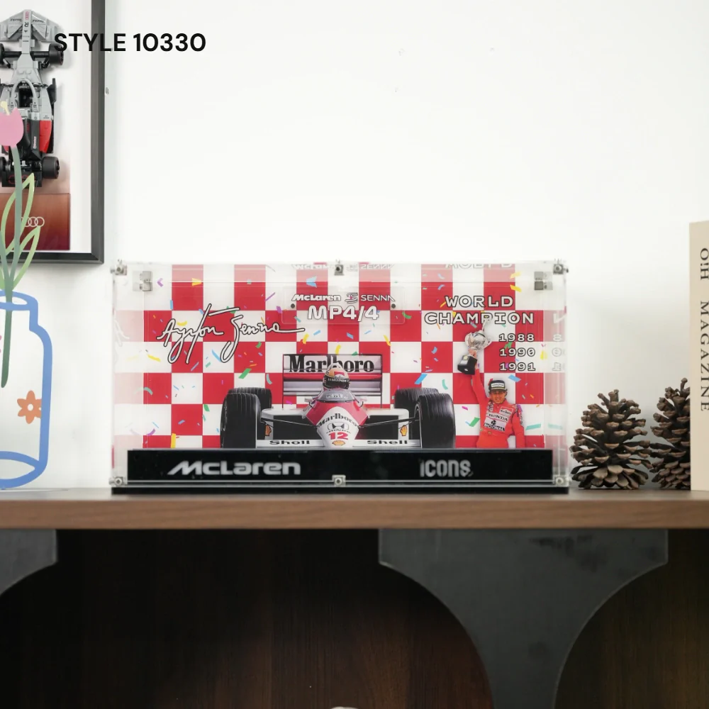 LEGO Display Case for Icons: F1 Legends (10330, 10353, 11375) - Image 5