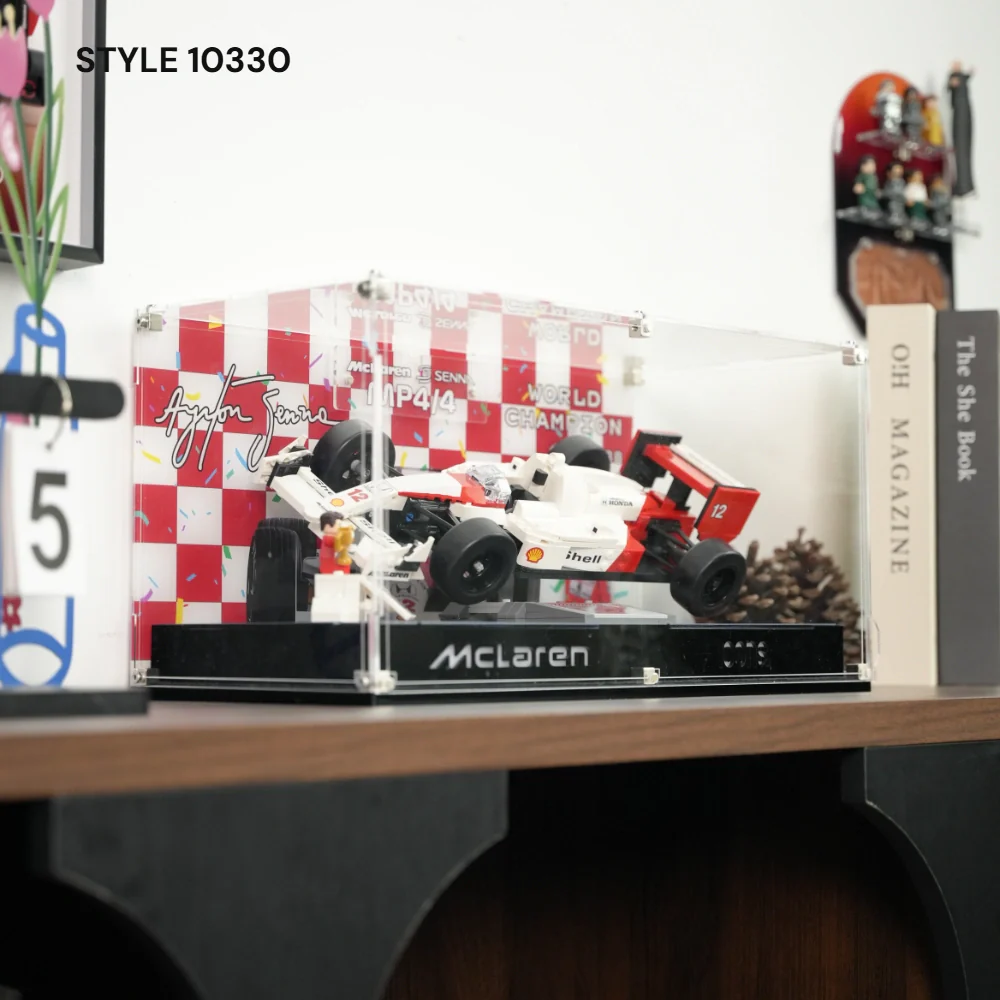 LEGO Display Case for Icons: F1 Legends (10330, 10353, 11375) - Image 6