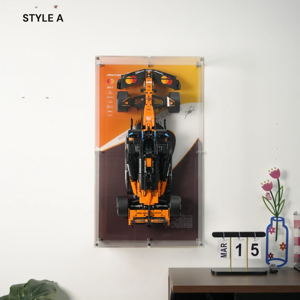 LEGO Display Frame Acrylic Dust Cover for McLaren MCL39 F1 Car (42228) - Image 2