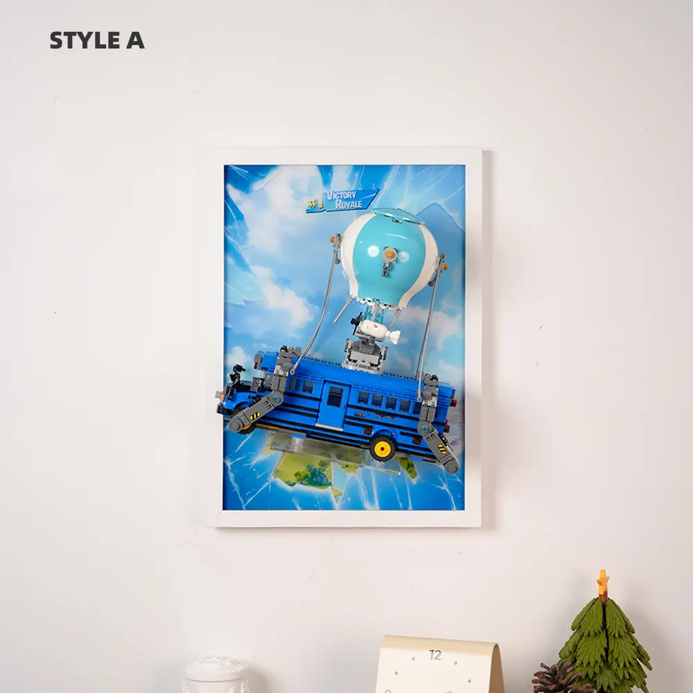 LEGO Display Frame for Battle Bus (77073) - Image 2