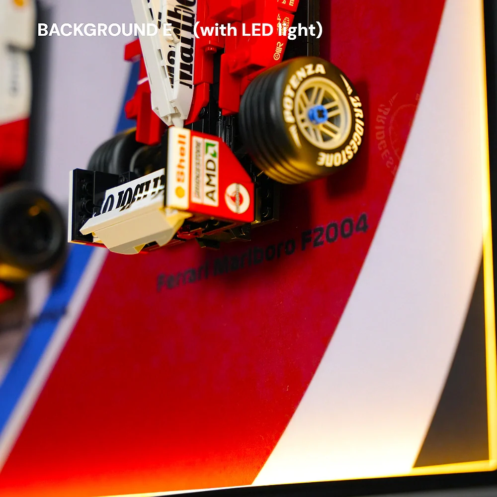 Wall Display Frame for LEGO® F1 Legends (10330, 10353, 11375) - Image 10