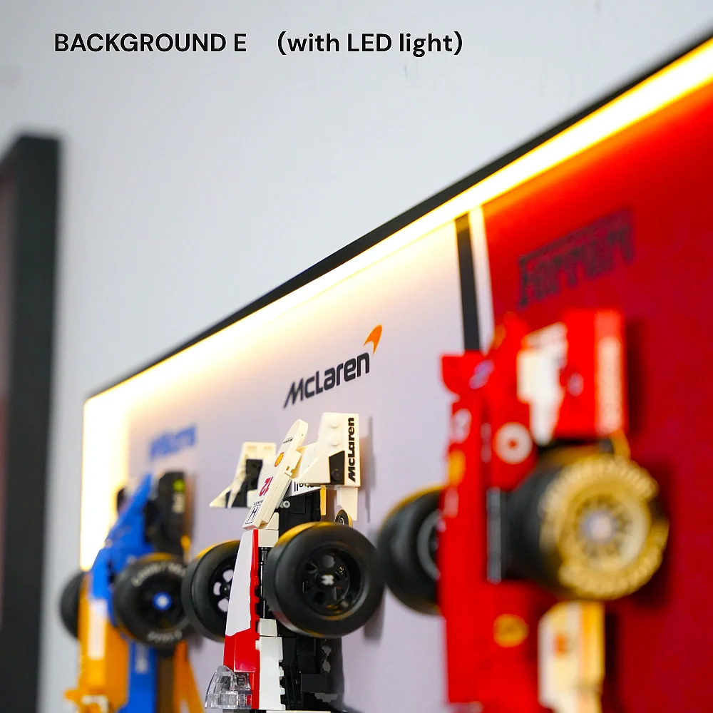 Wall Display Frame for LEGO® F1 Legends (10330, 10353, 11375) - Image 11