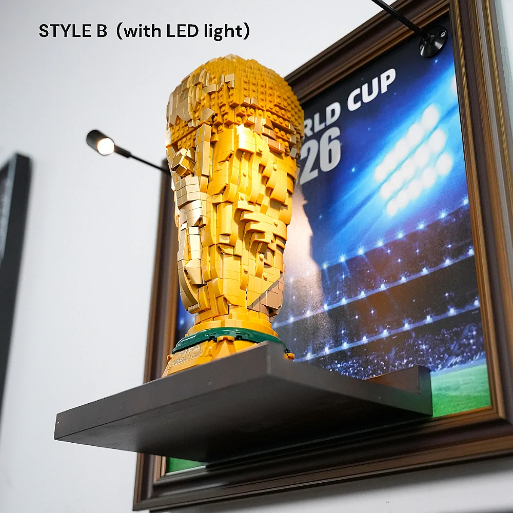 Wall Display Frame for LEGO® FIFA World Cup Official Trophy (43020) - Image 12