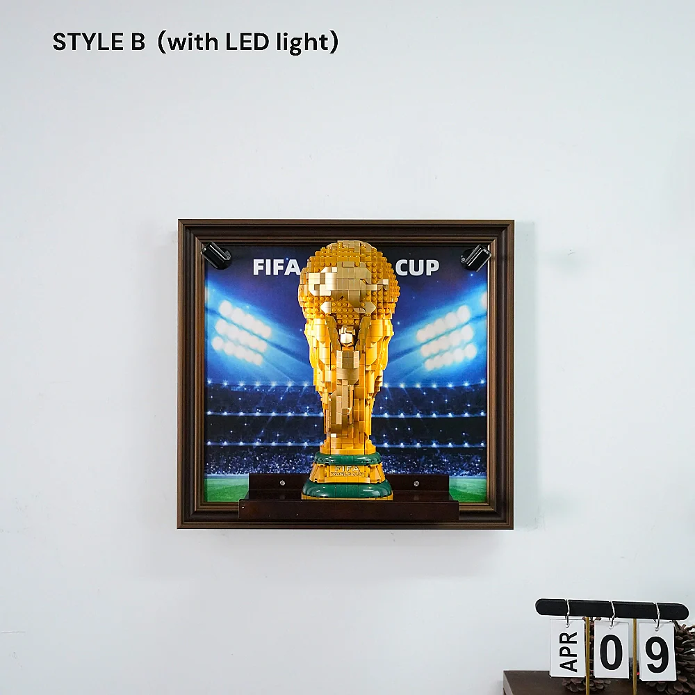 Wall Display Frame for LEGO® FIFA World Cup Official Trophy (43020) - Image 5