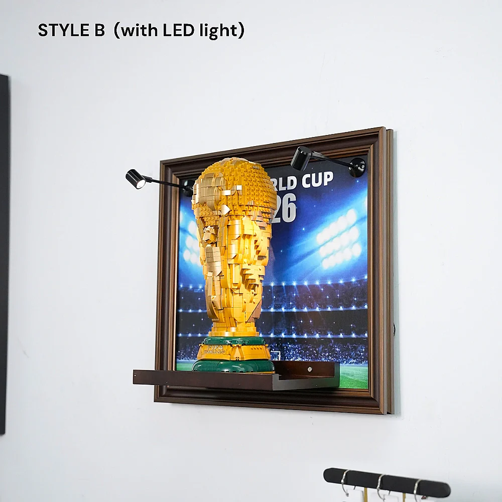 Wall Display Frame for LEGO® FIFA World Cup Official Trophy (43020) - Image 7