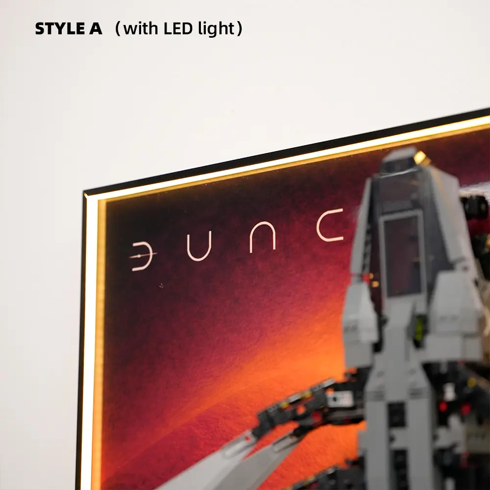 LEGO Display Frame for Icons Dune Atreides Royal Ornithopter (10327) - Image 11